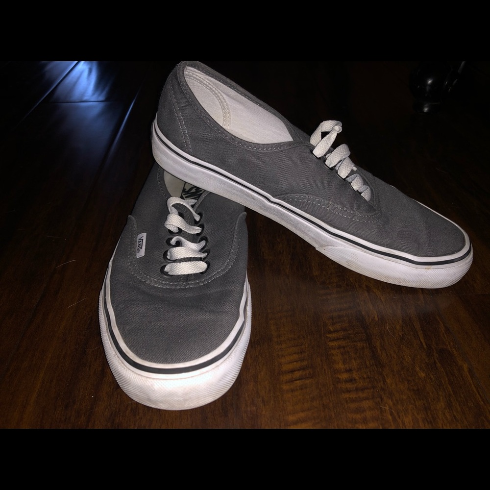 VANS | Grey Canvas Shoe